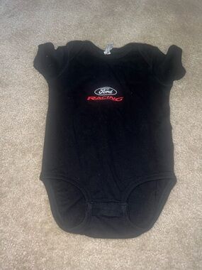 Black Baby One-Piece Bodysuit